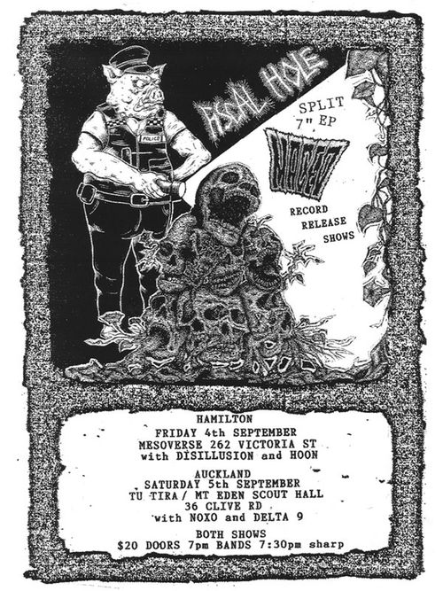 Fiscal Hole & Maced Split 7 Release Show - Tāmaki Makaurau!