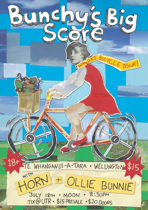Bunchy's Big Score Wanda's Bicycle Tour W/ Horn and Ollie Bunnie